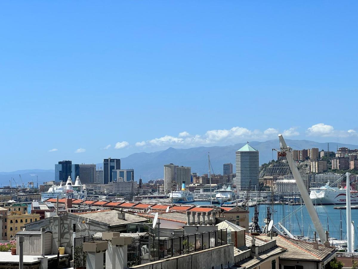 La Terrazza Del Porto Antico By Holiday World Lägenhet Genua Exteriör bild